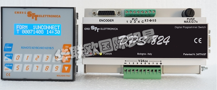 意大利CREI STT Elettronica公司的產(chǎn)品主要是生產(chǎn)電子凸輪編程器：意大利 CREI STT Elettronica電子凸輪編程器、CREI STT Elettronica絕對式單圈編碼器、電子凸輪編程器、光學(xué)編碼器、繼電器接口、屏蔽電纜、電源、彈性接頭、鍵盤保護(hù)蓋。