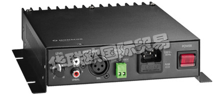 德國MONACOR公司主要供應(yīng)：德國MONACOR放大器,MONACOR功率放大器，揚(yáng)聲器，音量控制器，電纜，連接電纜，測試儀，電纜測試儀，數(shù)字萬用表，照度計(jì)等產(chǎn)品。