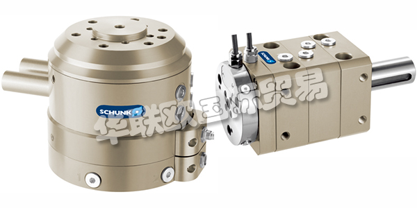 SCHUNK旋轉(zhuǎn)通道是靜止應(yīng)用(DDF-SE 系列)和自動(dòng)化(DDF-2 系列)的現(xiàn)代標(biāo)準(zhǔn)配置。旋轉(zhuǎn)接頭適用于新一代機(jī)器人的力矩。特地開發(fā)的平穩(wěn)運(yùn)行、長壽命密封件，使得可以使用小的經(jīng)濟(jì)型驅(qū)動(dòng)裝置。可以在轉(zhuǎn)動(dòng)角大于360°的情況下不斷旋轉(zhuǎn)，介質(zhì)導(dǎo)孔，實(shí)現(xiàn)執(zhí)行器最佳供應(yīng)，用于傳輸大作用力和力矩的鋼軸。